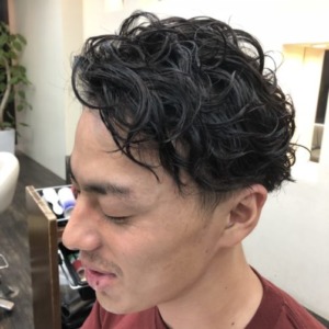 men’sパーマ